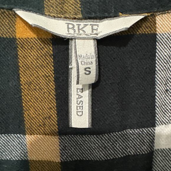 BKE Plaid Flannel Women's Small - Picture 3 of 6